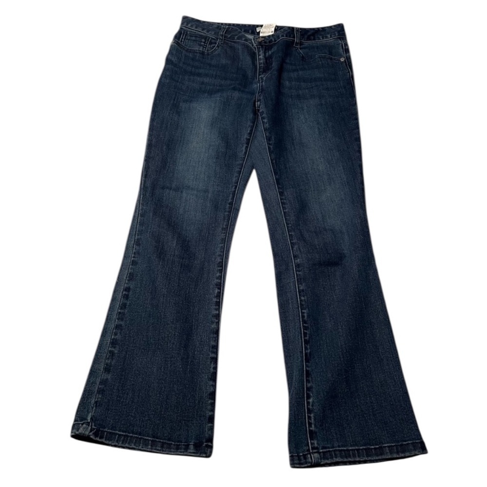 Shesmiss Women's Size 70-94 (66) Slim Jeans Medium Wash Mid-Rise Ankle Length